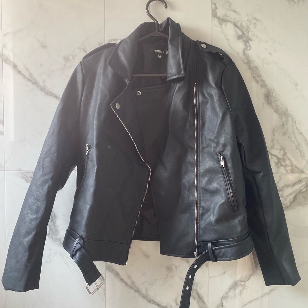 Missguided Faux leather jacket